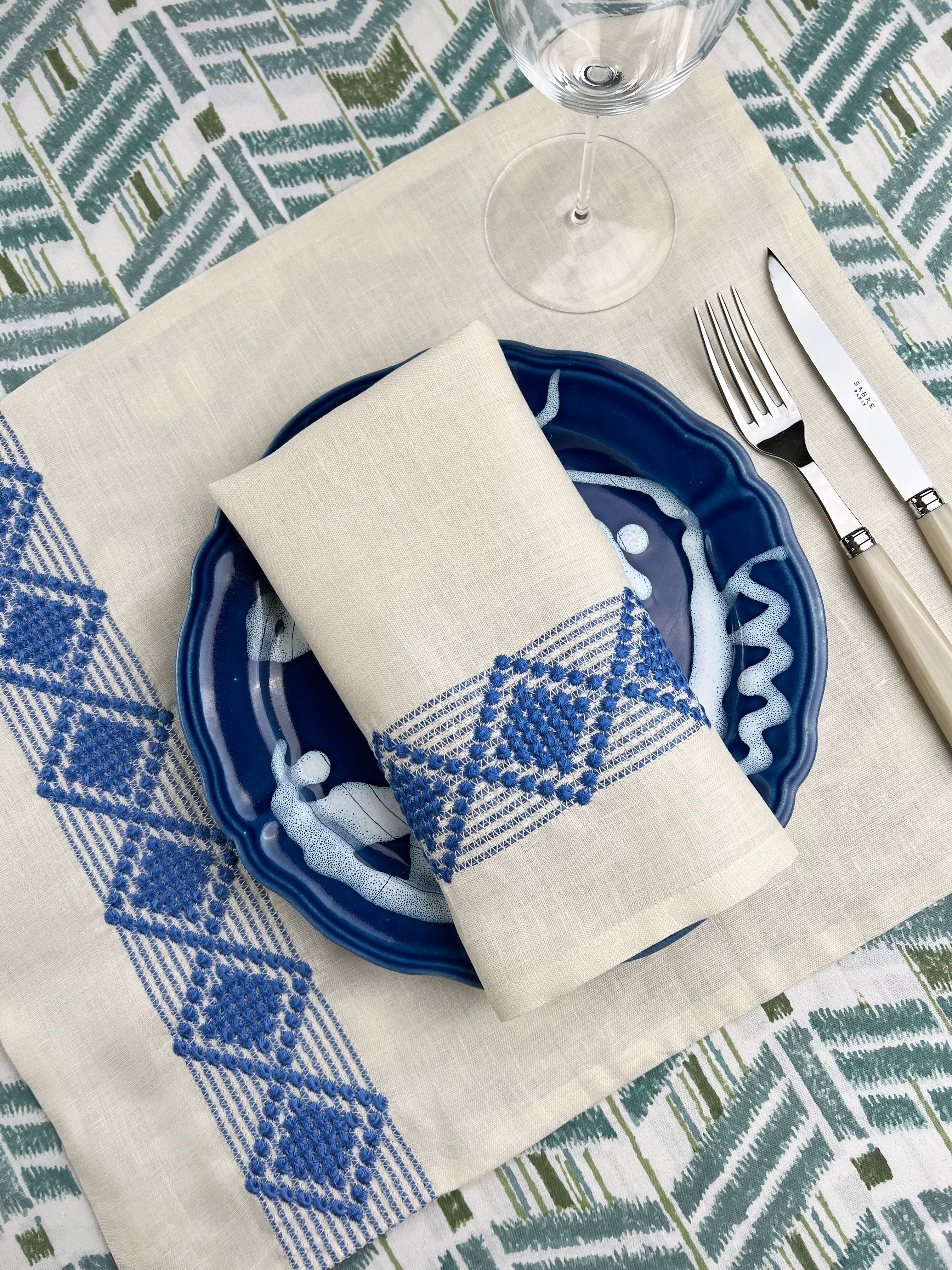 Diamond Weave Cotton Napkins