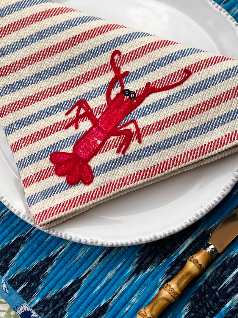 ‘Sapore Di Mare’ Lobster Napkin