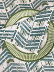 The Ikat Napkin Set of 4 Blue Green