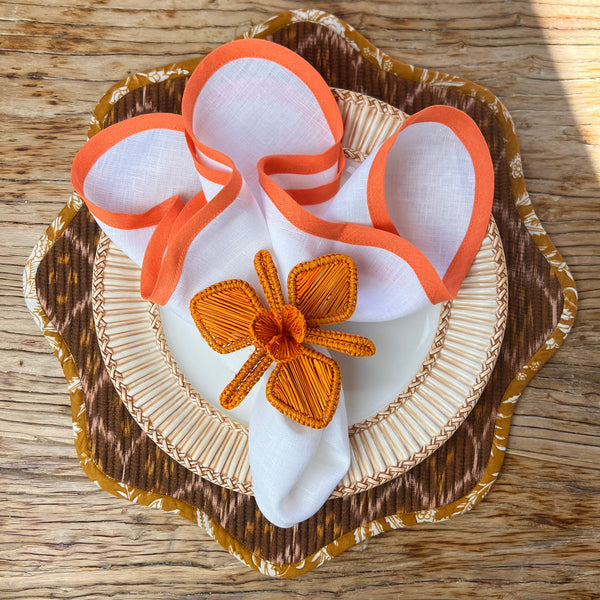 THE ORCHID NAPKIN RING