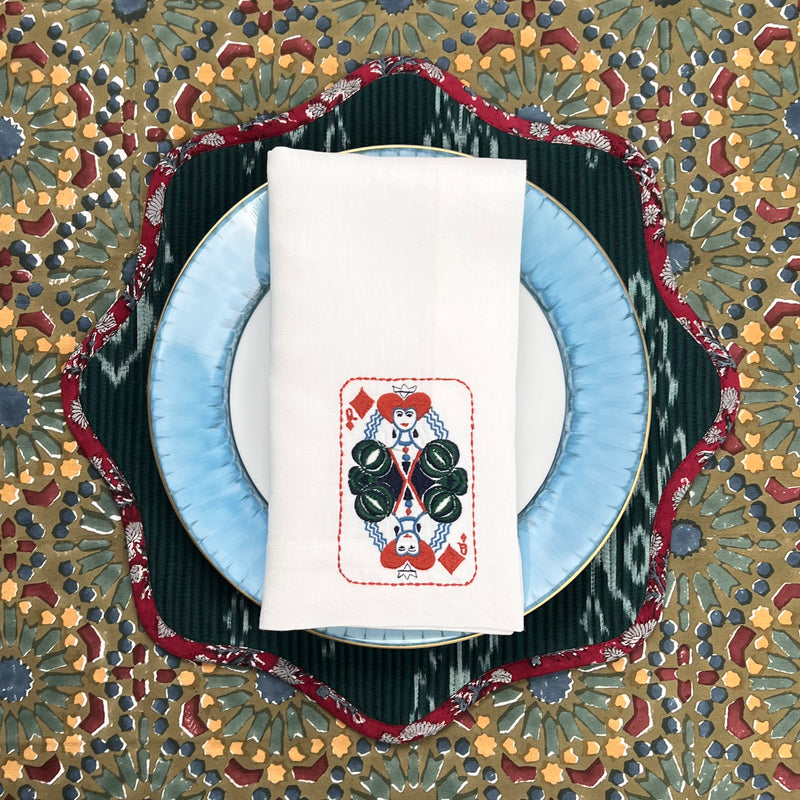 ’House of Cards’ Napkins
  - Queen of Diamonds ♦️