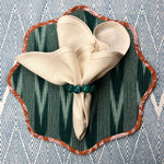 ‘The Breakfast’ Placemat - Scallop - Ikat