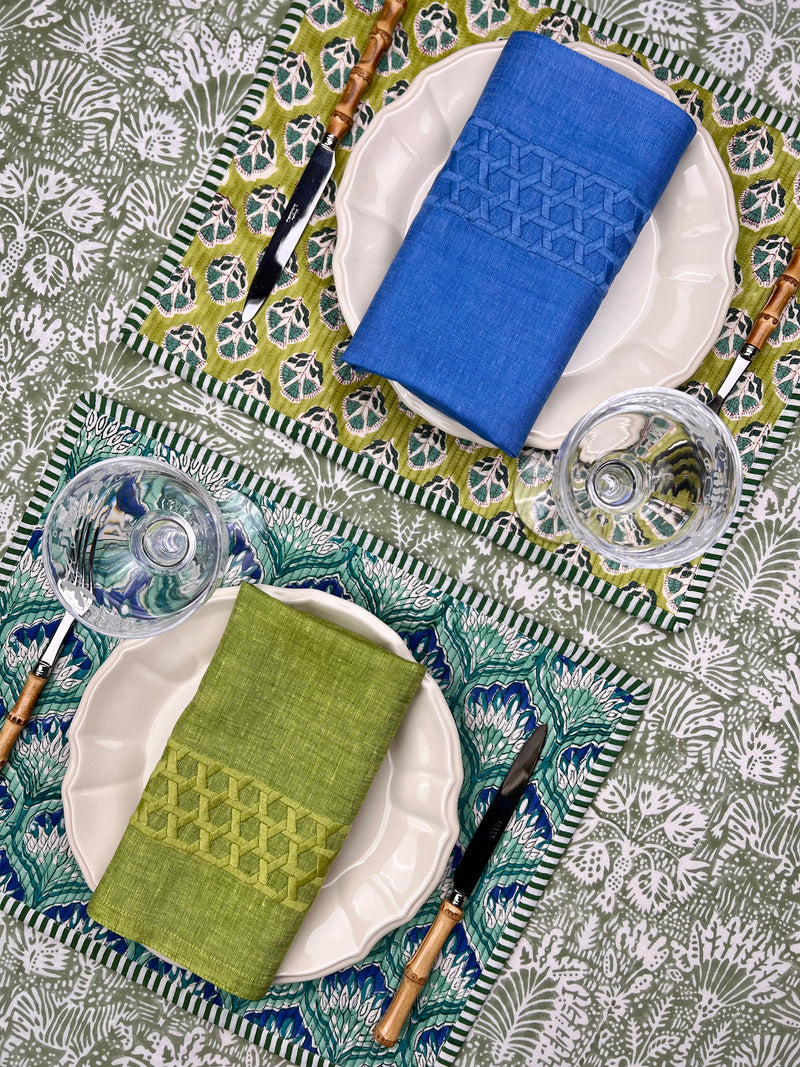 ‘The Breakfast’ Placemat - Block Print