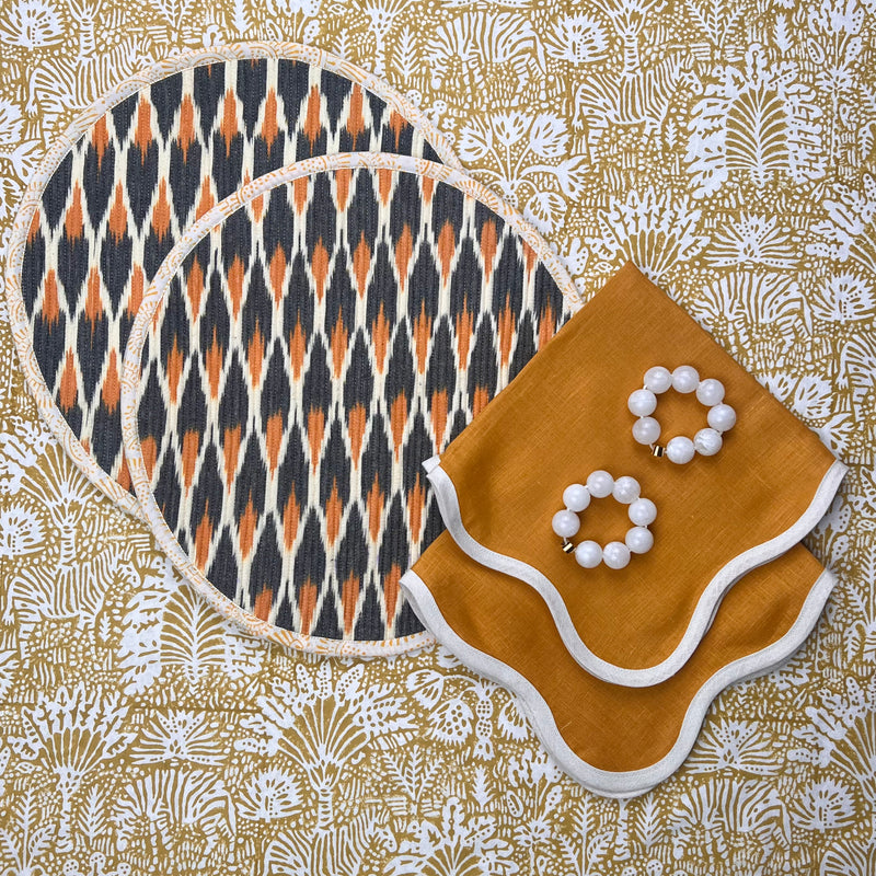 Curated Table Set: Grey & Citrus