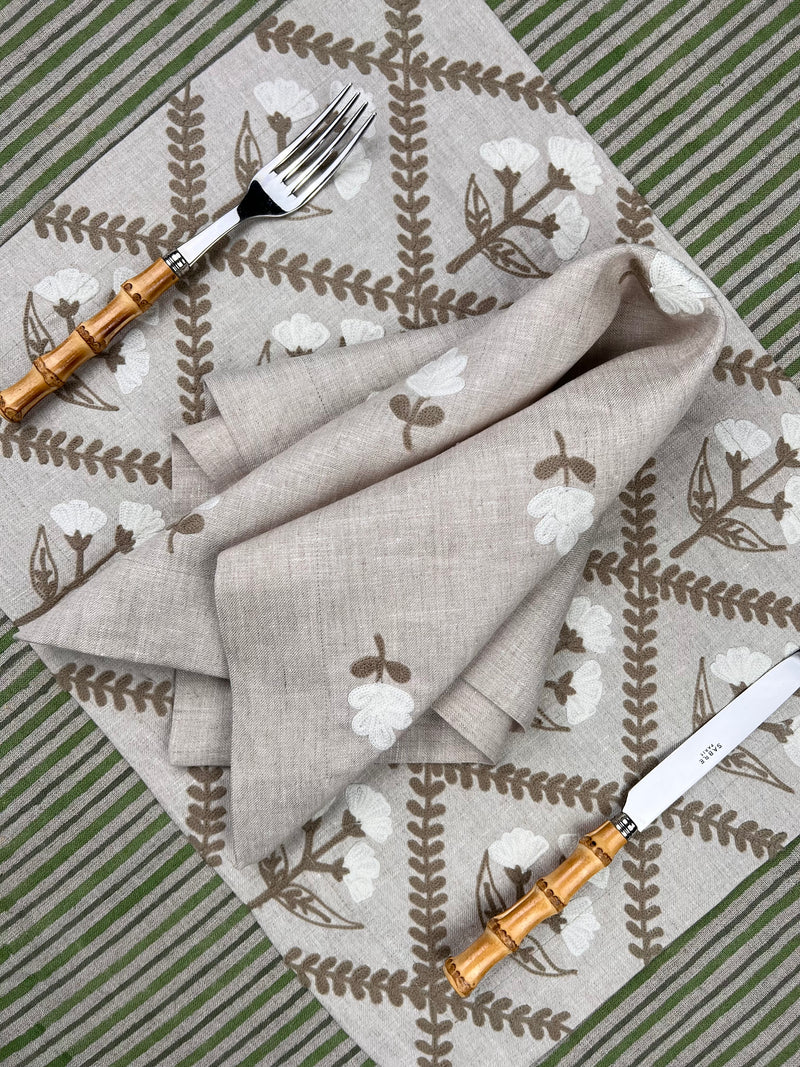 ‘The Suzani Vine’ — Napkin & Placemat Set