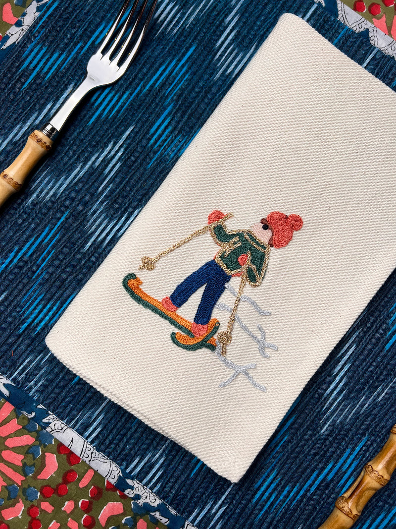 The Chairlift Flirt - Ski Napkin