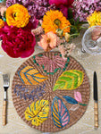 ’The Summer Placemat’ - Tropical Leaves