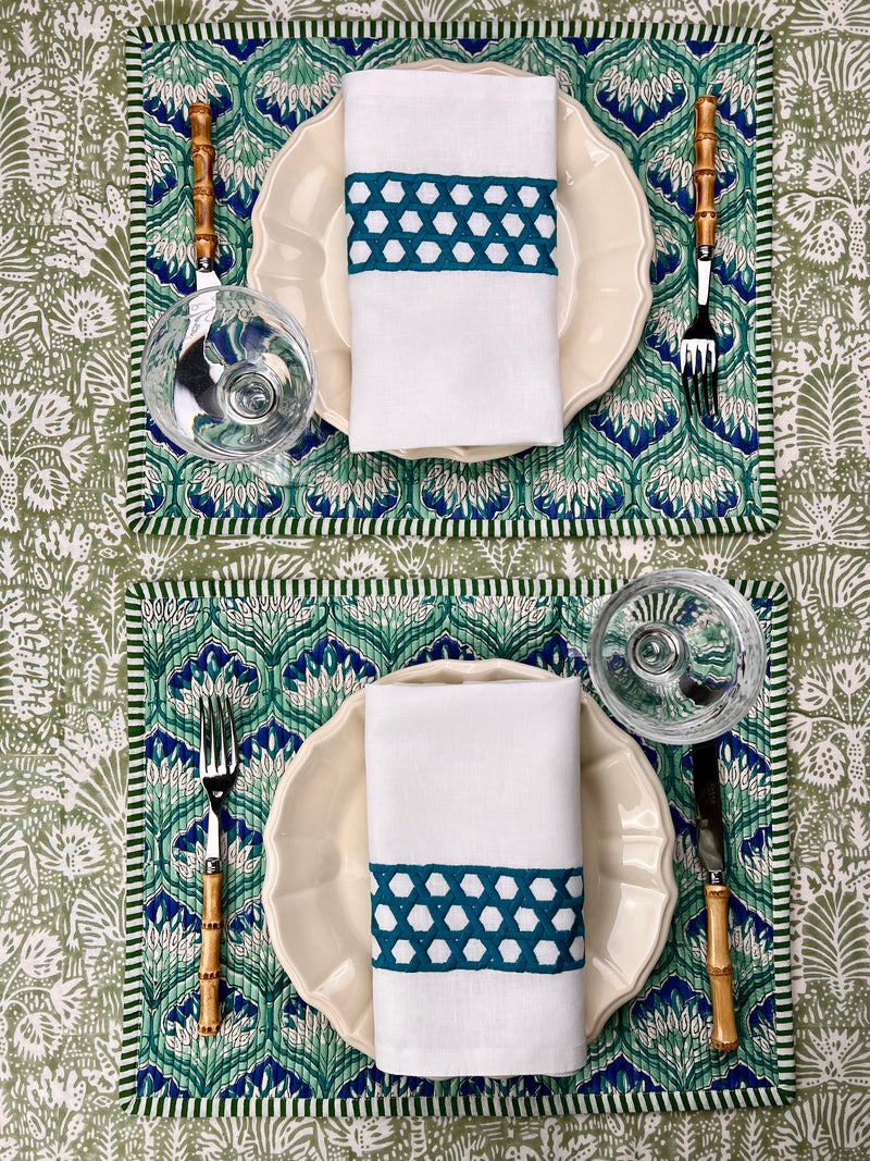 ‘The Breakfast’ Placemat - Block Print