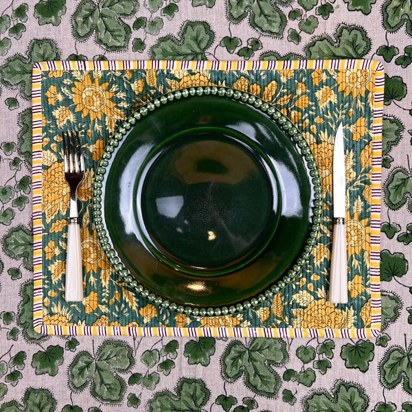 ‘The Breakfast’ Placemat - Block Print