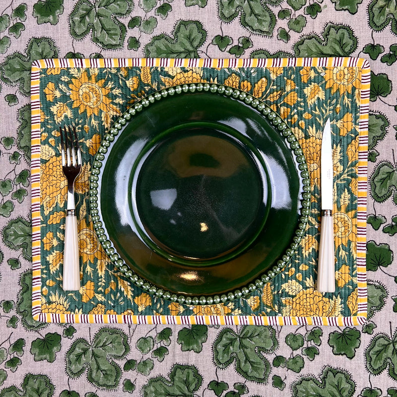 ‘The Breakfast’ Placemat - Block Print