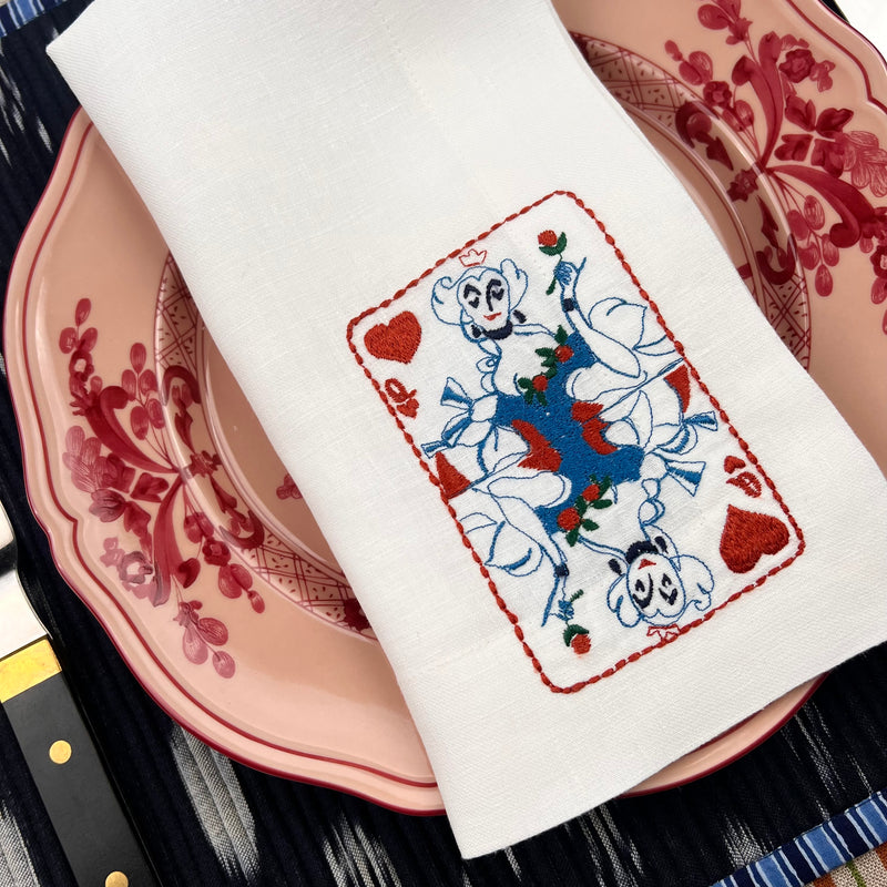 ’House of Cards’ Napkins
  - Queen of Hearts ♥️
