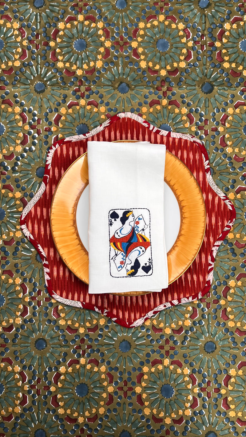 ’House of Cards’ Napkins
  - Queen of Spades ♠️