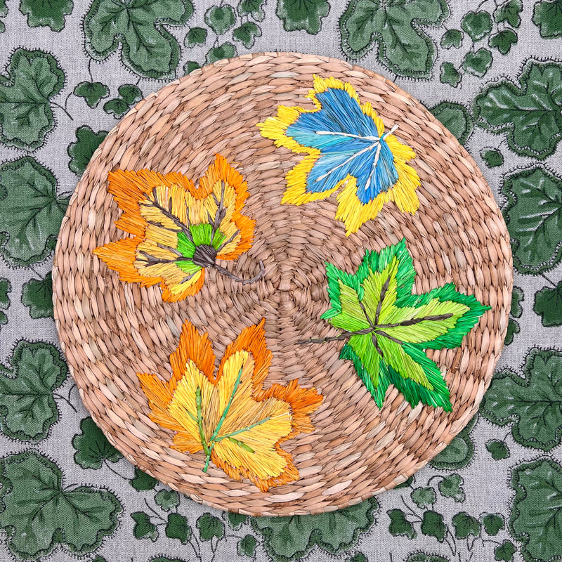 ’The Raffia Placemat’ - Autumn Levea