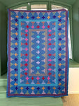 Suzani Cloth Dark Blue & Multicoloured