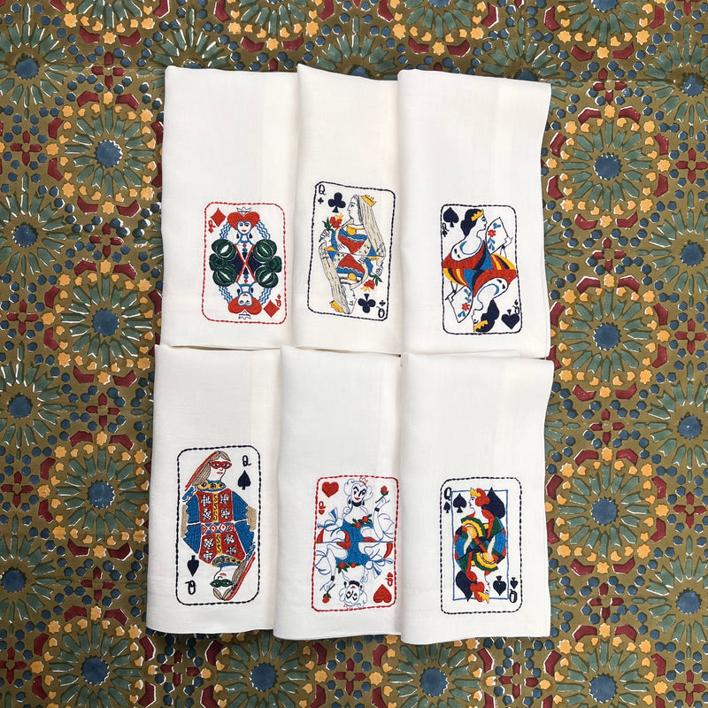 ’House of Cards’ Napkins
  - Queen of Clubs ♣️
