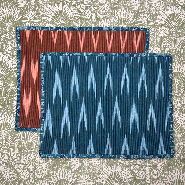 ‘The Breakfast’ Placemat - Ikat ARCHIVE SALE