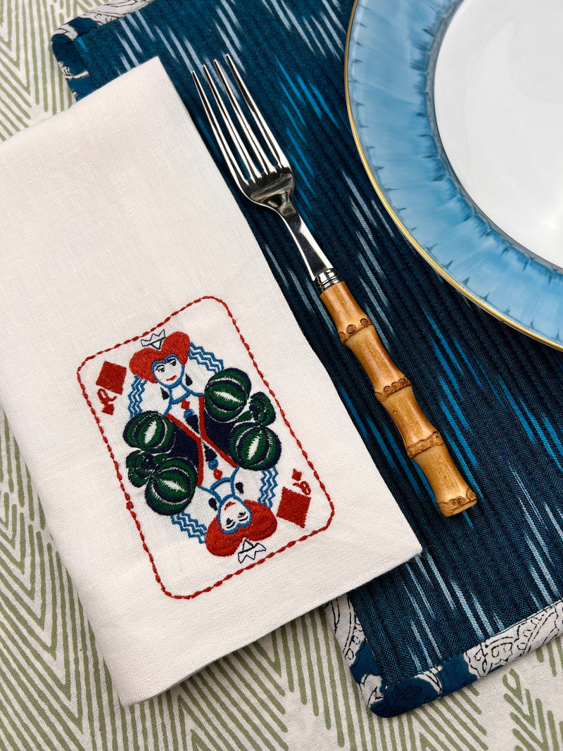’House of Cards’ Napkins
  - Queen of Diamonds ♦️