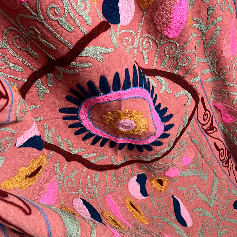 Suzani Cloth Rusts & Multicoloured