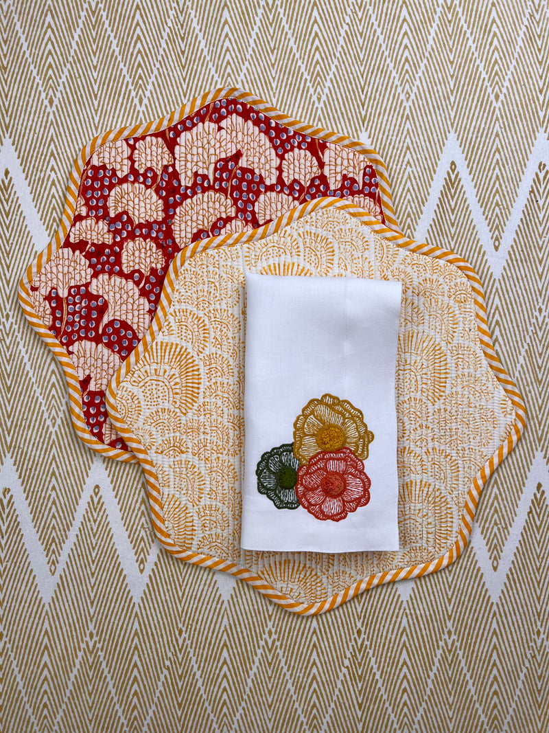 THE BREAKFAST SCALLOP PLACEMAT