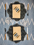 ‘The ZigZag’ Tablecloth - Bright Blue