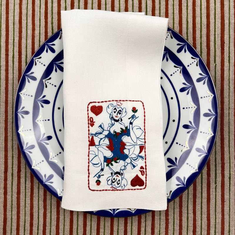 ’House of Cards’ Napkins
  - Queen of Hearts ♥️