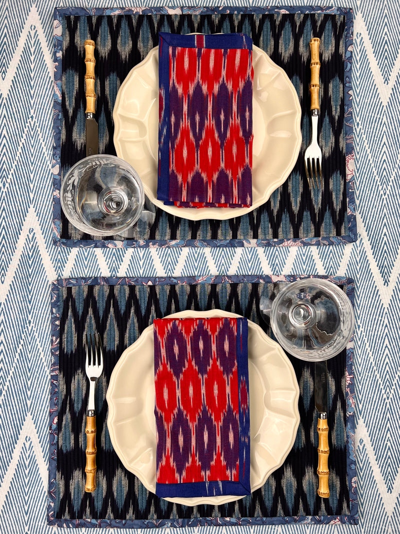 ‘The Breakfast’ Placemat - Ikat