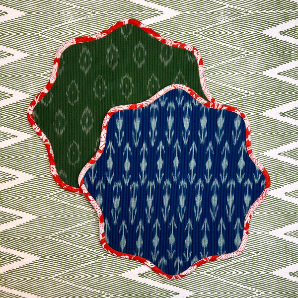 ‘The Breakfast’ Placemat - Scallop - Ikat