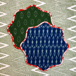 ‘The Breakfast’ Placemat - Scallop - Ikat ARCHIVE SALE