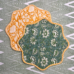 ‘The Breakfast’ Placemat - Scallop - Block Print