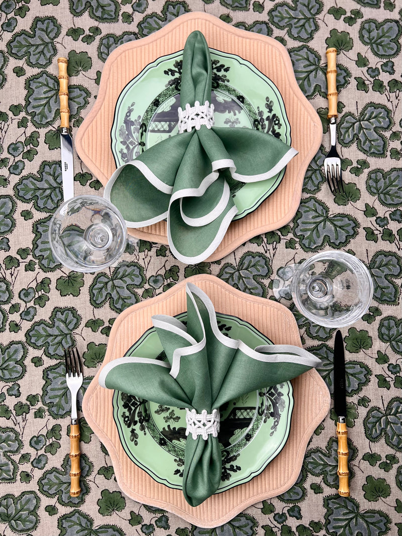 Velvet Scalloped Placemats