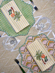 ‘The Breakfast’ Placemat - Scallop - Block Print