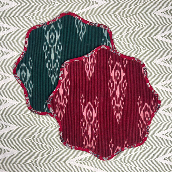 ‘The Breakfast’ Placemat - Scallop - Ikat