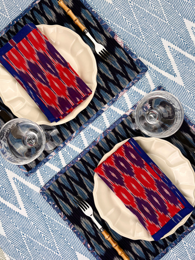 ‘The Breakfast’ Placemat - Ikat