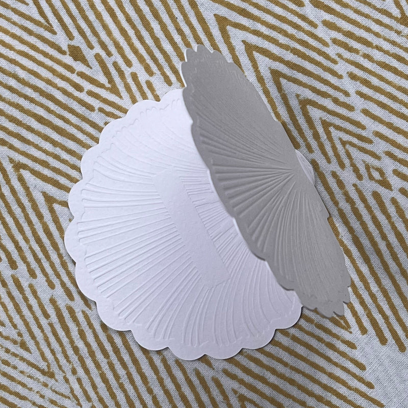 Luxury Place Cards - Scallop Shell
