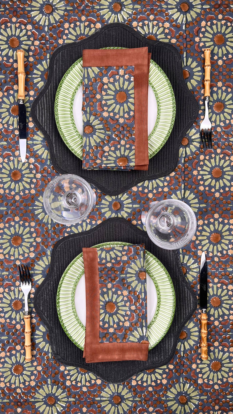 ‘The Breakfast’ Placemat - Scalloped Velvet
