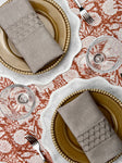 The Floral Tablecloth (Cinnamon)