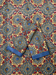 ‘The Kaleidoscope’ Napkin Set - Moss, Burgundy, Blue