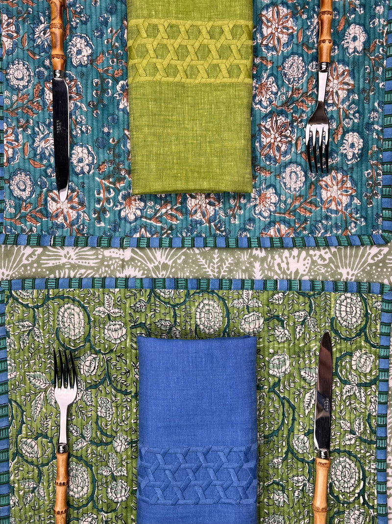 ‘The Breakfast’ Placemat - Block Print