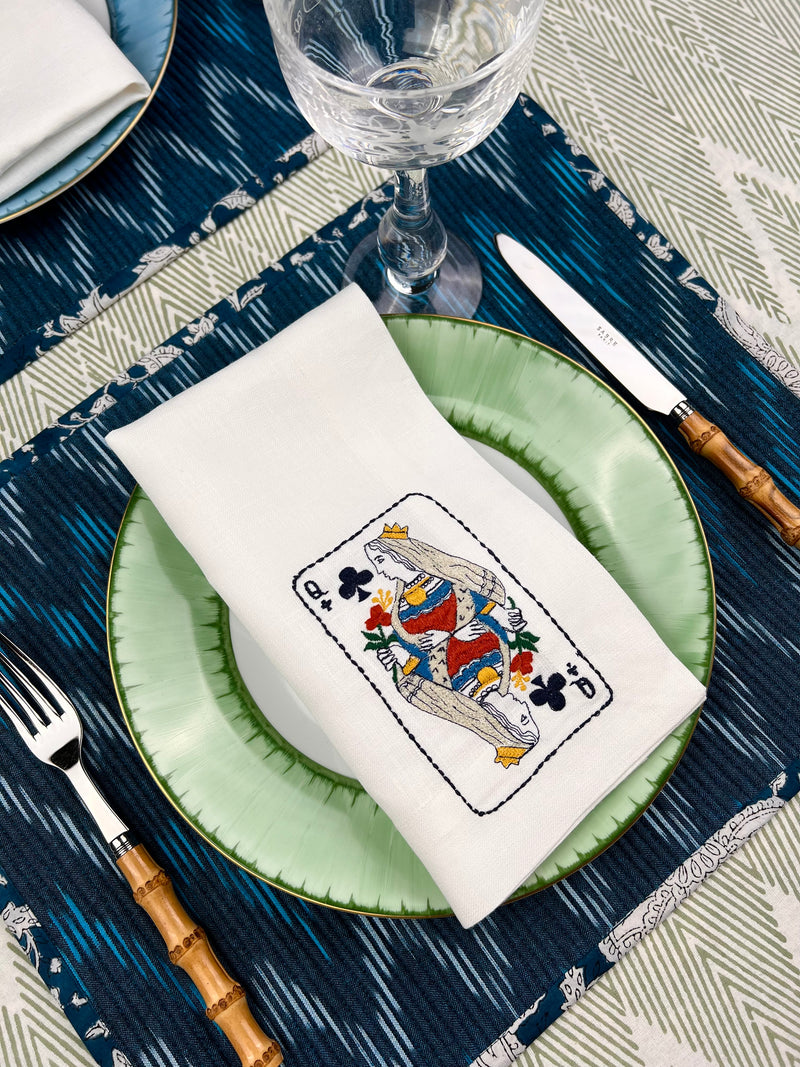 ’House of Cards’ Napkins
  - Queen of Clubs ♣️