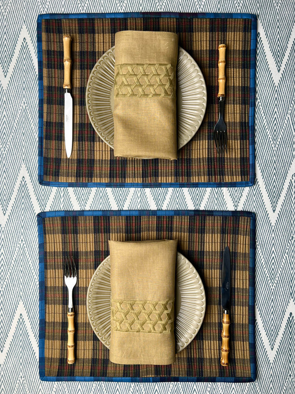 ‘The Breakfast’ Placemat - Tartan
