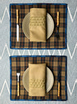 ‘The Breakfast’ Placemat - Tartan