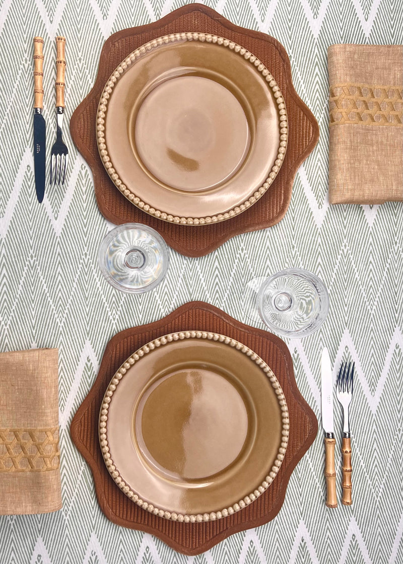 Velvet Scalloped Placemats