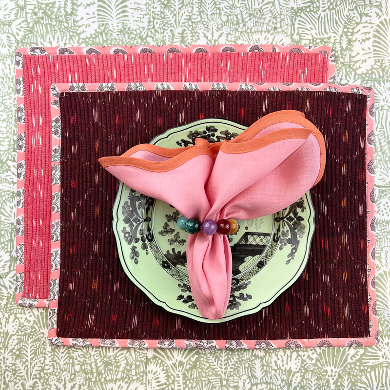 THE IKAT BREAKFAST PLACEMAT