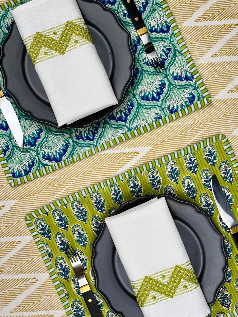 ‘The Breakfast’ Placemat - Block Print