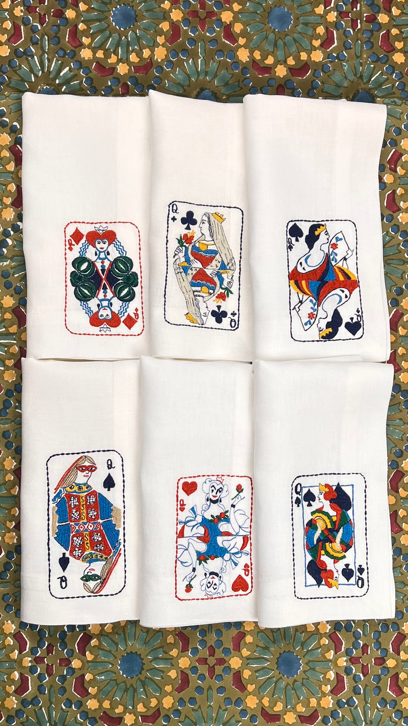 ’House of Cards’ Napkins
  - Queen of Hearts ♥️