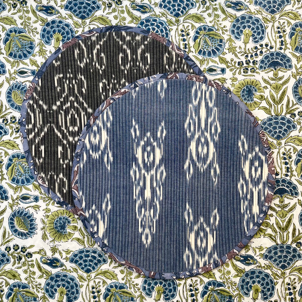‘The Breakfast’ Placemat - Round - Ikat