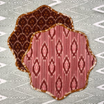 THE BREAKFAST IKAT SCALLOP PLACEMAT