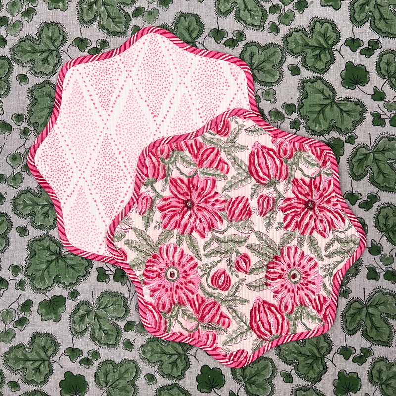 Gift Set: Pink & Red Floral Set