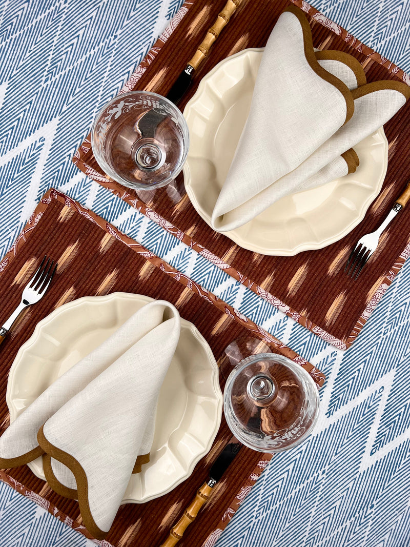 ‘The Breakfast’ Placemat - Ikat