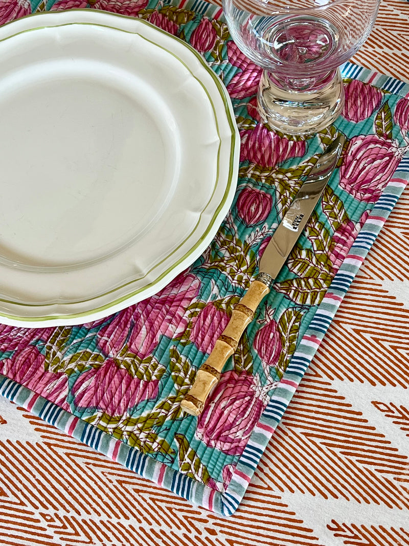 ‘The Breakfast’ Placemat - Block Print